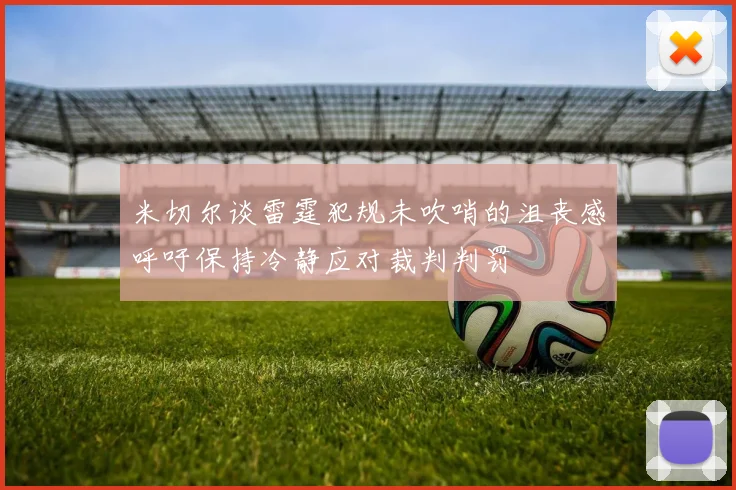 米切尔谈雷霆犯规未吹哨的沮丧感呼吁保持冷静应对裁判判罚
