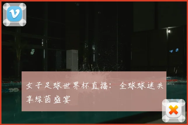 女子足球世界杯直播：全球球迷共享绿茵盛宴