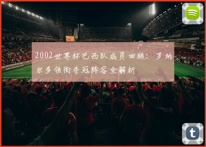 2002世界杯巴西队成员回顾：罗纳尔多领衔夺冠阵容全解析